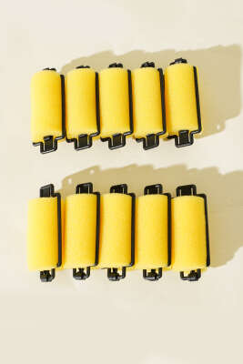 10'lu Süngerli Bigudi Sarı