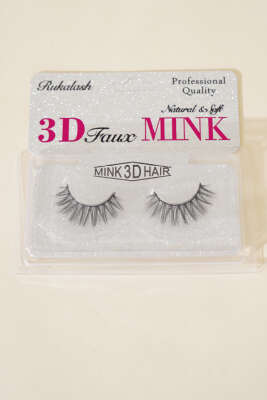 3D Effect Doğal Takma Kirpik No:3 Siyah