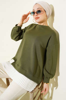 Alt Piliseli Loyşa Tunik Haki - 300-500 TL Ürünler