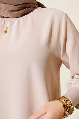 Basic Tunik Bej - Tunik