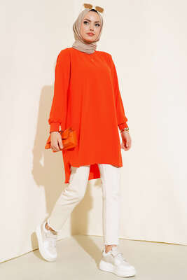 Basic Tunik Oranj - Tunik