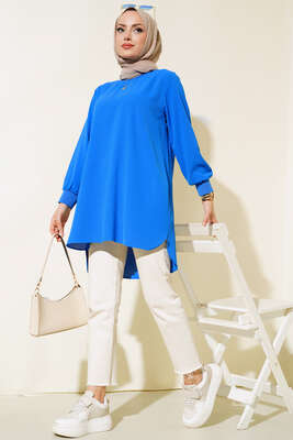 Basic Tunik Saks - Tunik