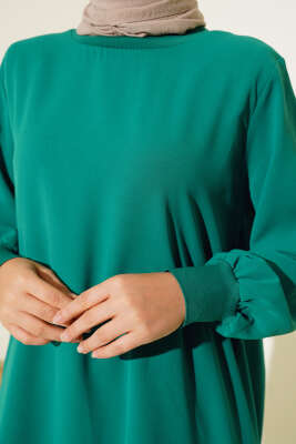 Basic Tunik Zümrüt Yeşili - Tunik