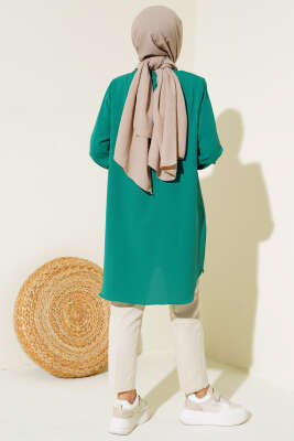 Basic Tunik Zümrüt Yeşili - Tunik