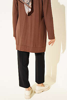 Bel Pensli Havuç Pantolon Siyah - 500-700 TL Ürünler
