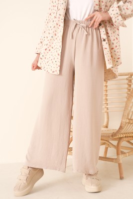 Beli ipli Salaş Bej Pantolon