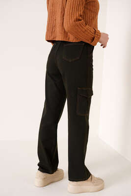 Cepli Kargo Pantolon Pastel Yeşili - Pantolon