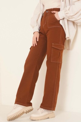 Cepli Kargo Pantolon Taba 