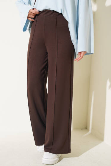 Çımalı Loyşa Pantolon Kahve - Pantolon