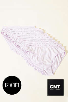 CNT 12'li Bayan Modal Bikini Lila 