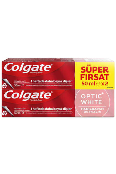 Colgate Diş Macunu +2'li Optic White - Yılın Fırsatı
