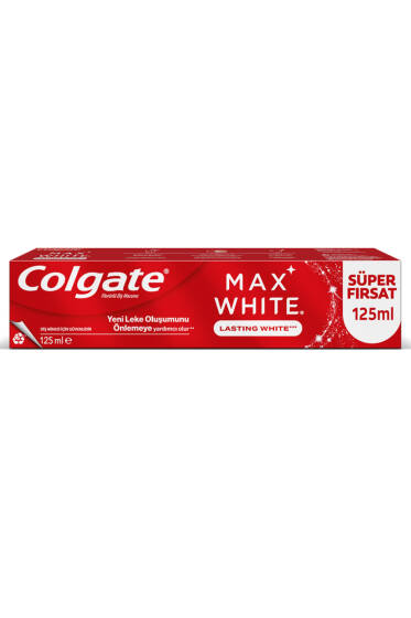 Colgate Max White Lasting White Diş Macunu 125 ml - Diş Macunu