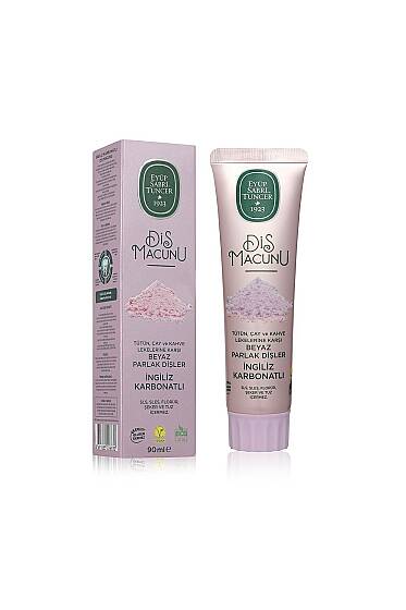 Eyüp Sabri Doğal İngiliz Karbonatlı Özlü Diş Macunu 90 ml - Diş Macunu