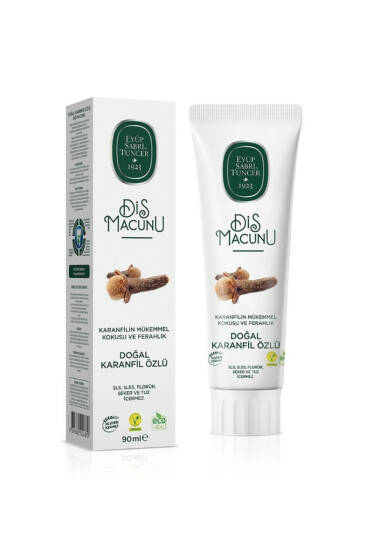 Eyüp Sabri Doğal Karanfil Özlü Diş Macunu 90 ml - Diş Macunu