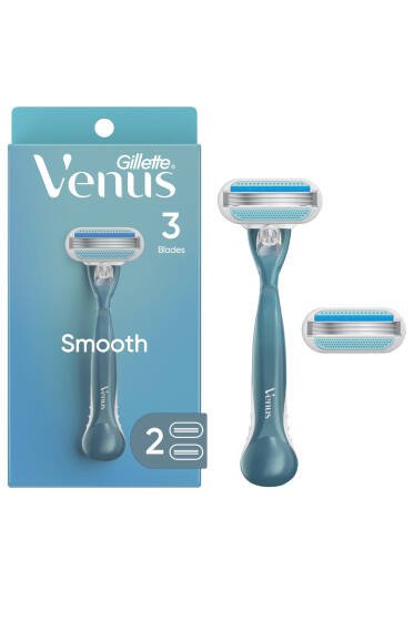Gıllete Venüs Kadın Tıraş Bıçağı + 2 Yedek Smooth - Tıraş Bıçağı