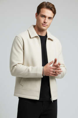 Kaşe Erkek Mont Taş 