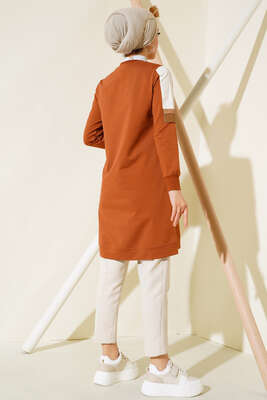 Kol Garnili Tunik Taba - Tunik
