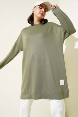 Loyşa Armalı Basic Tunik Haki 