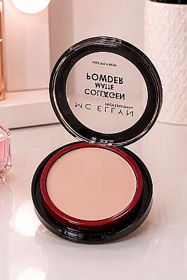 Mc Ellyn Collagen Matte Pudra 04 - NEW WELL