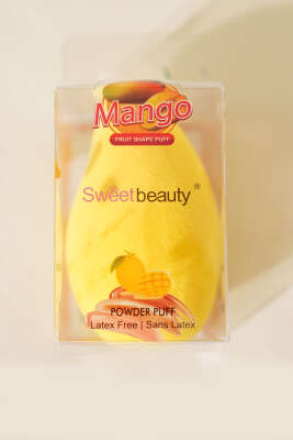 Meyve Şekilli Makyaj Süngeri Mango - Makyaj&Cilt Aksesuarları