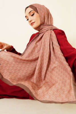 MK Desen Soft Şal Camel - Başörtüsü