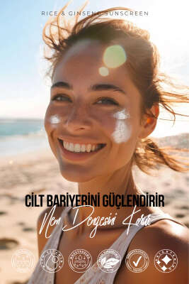 New Well Rice & Ginseng Sunscreen Spf50+ Pirinç Özlü Güneş Kremi 50 ML - CİLT BAKIM&KOZMETİK