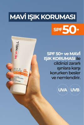 New Well Rice & Ginseng Sunscreen Spf50+ Pirinç Özlü Güneş Kremi 50 ML - CİLT BAKIM&KOZMETİK