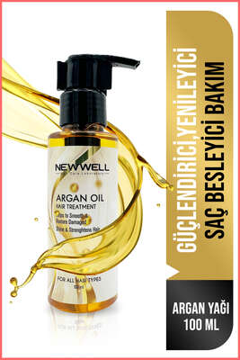 New Well Saç Besleyici Argan Yağı - NEW WELL