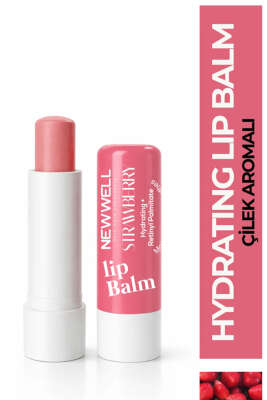 Newwell Aromalı Lipbalm Strawberry 
