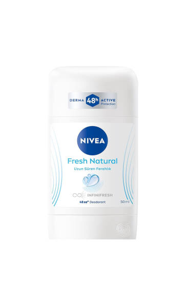 Nivea Fresh Natural 48 Saat Okyanus Özleri Kadın Stick Deodorant 50 ml - Yılın Fırsatı