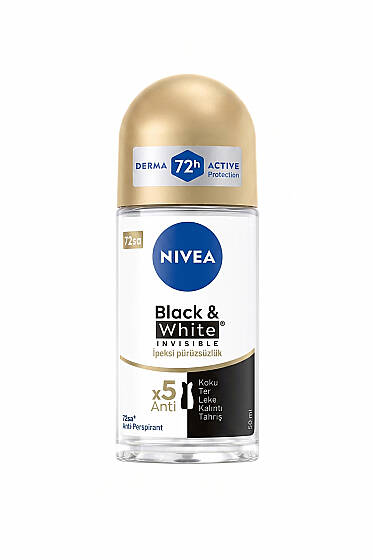 Nivea İpeksi Pürüzsüzlük 72 Saat İnci Özleri Kadın Roll-on Deodorant 50 ml - CİLT BAKIM&KOZMETİK