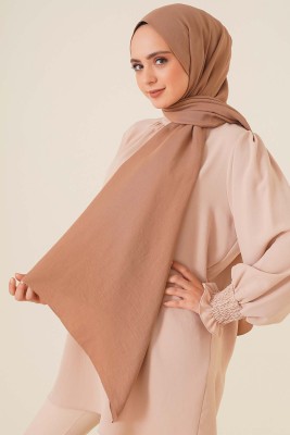 Pamuk Cazz Şal İpek Serisi Toprak