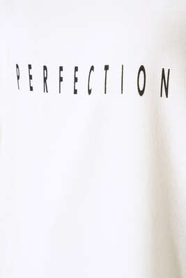 Perfection Baskılı Tunik Ekru - Tunik