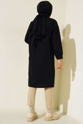 Perfection Baskılı Tunik Siyah - Tunik