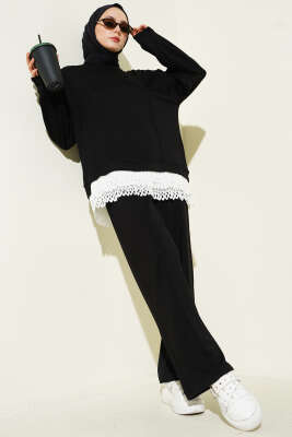 Pilise Garnili Takım Siyah 