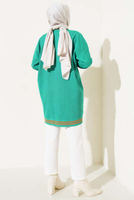 Polyelit Çizgi Detaylı Tunik Benetton - Tunik