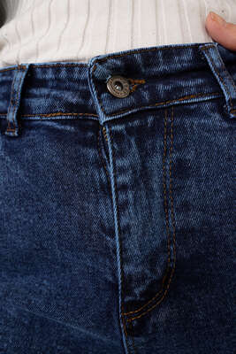 Regular Fit Likralı Pantolon Kar Koyu - Pantolon