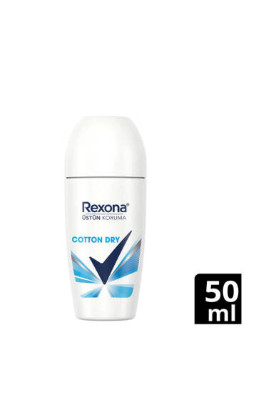 Rexona Cotton Dry Üstün Koruma 72 Saat Kadın Roll-on Deodorant 50 ml - Yılın Fırsatı