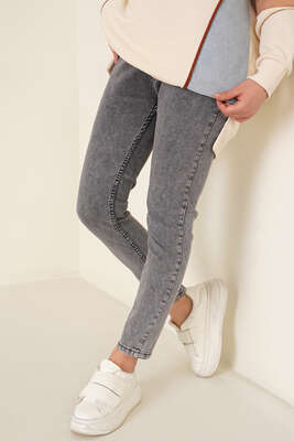 Skinny Jean Pantolon Gri - AREF