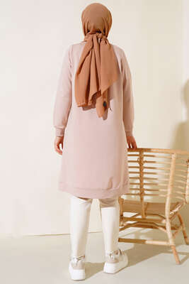 Torba Cepli Zincirli Tunik Bej - Tunik