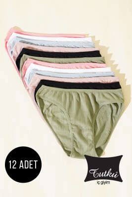 Tutku Bayan 12'li Pandora Bikini Kombin