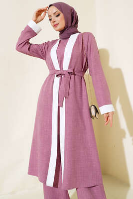 Üçlü Kimono Takım Magenta - İkili Takım