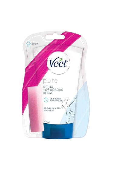 Veet Pure Duşta Tüy Dökücü Krem 150 ml - Yılın Fırsatı