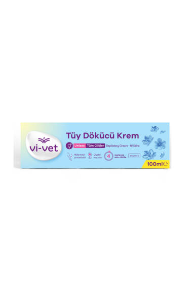 Vi-Vet Tüy Dökücü Krem Tüm Ciltler 100 ml - Tüy Dökücü
