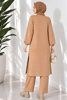 Yırtmaçlı Uzun İkili Takım Latte - 300-500 TL Ürünler